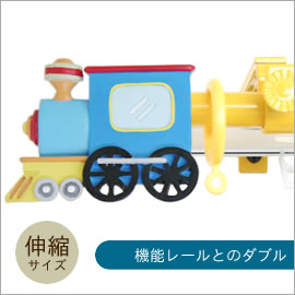 カーテンレール 機能レールとのダブル