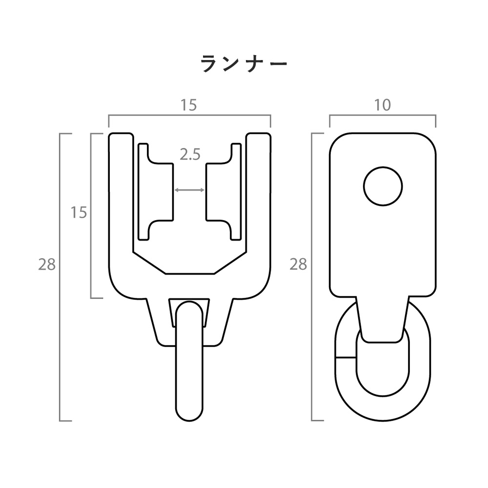 手曲げカーブレール MAGEX(マゲックス) レール単品