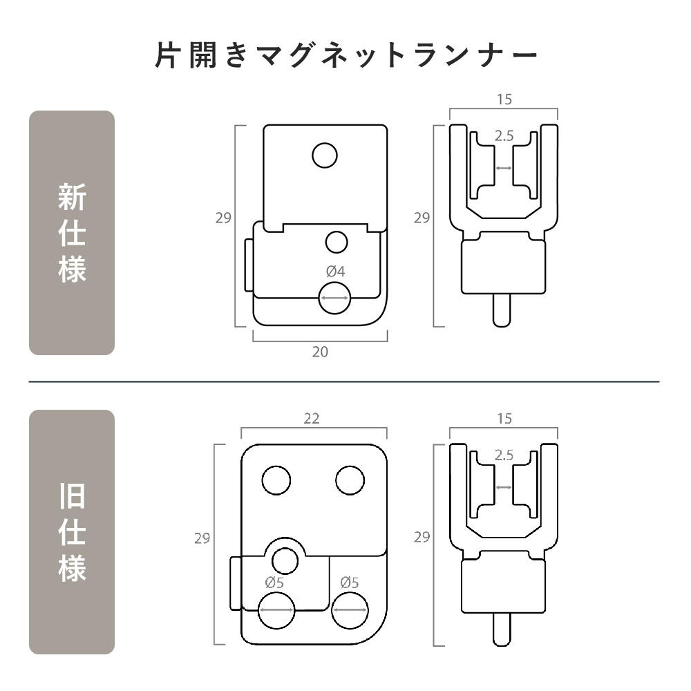 手曲げカーブレール MAGEX(マゲックス) レール単品