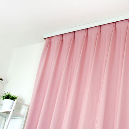 カバー付きカーテンレール